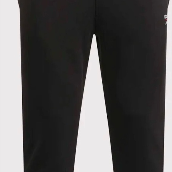 Reebok Identity Small Logo Fleece Joggers in Black Sz 2XL NWT - Picture 3 of 3